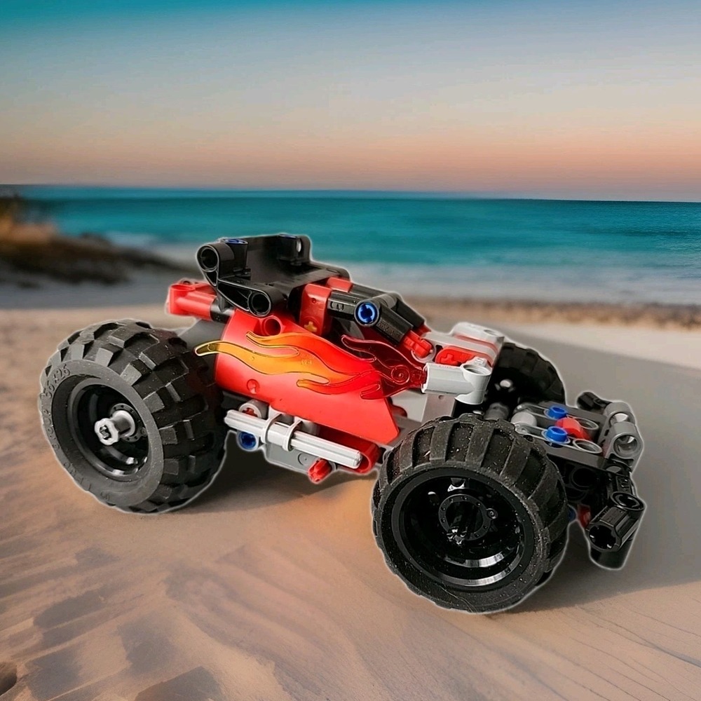 LEGO Technic BASH! Car # 42073 Sold‎ As Is for Parts Crash Car Toy Retired